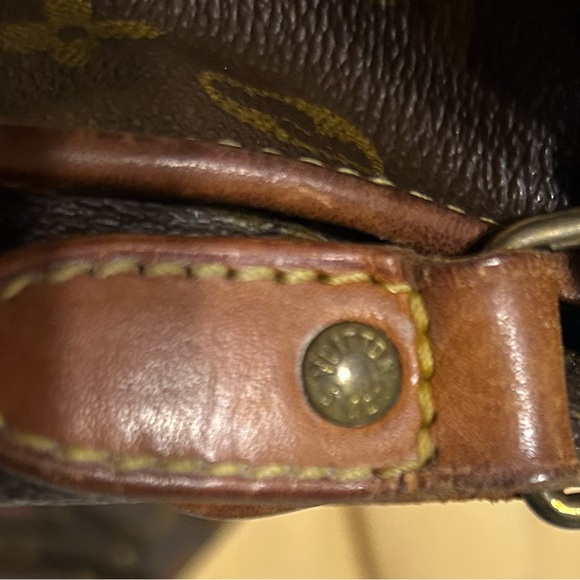 ✨RARE✨ Authentic Vintage Louis Vuitton Sac Serviette Portable Pliante Crossbody - Picture 11 of 16